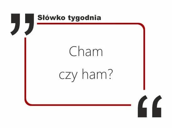 Jak się pisze ham? Poznaj znaczenie i poprawną pisownię cham