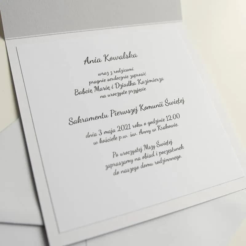 Jak napisać idealne zaproszenie na komunię? Sprawdź proste i eleganckie sposoby