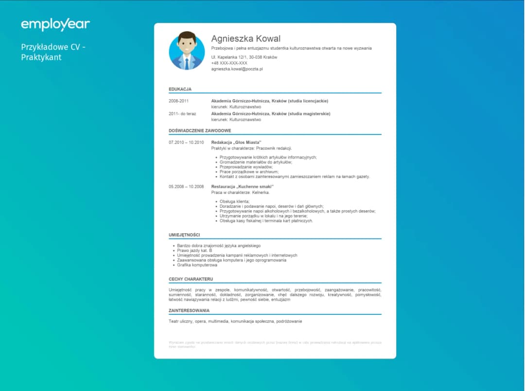 Profesjonalny email o praktyki, który zachwyci każdego pracodawcę